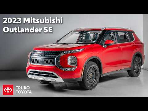 2023 Mitsubishi Outlander SE S-AWC in Red for sale at Truro Toyota in Truro, NS