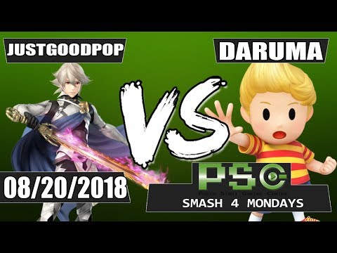 PSG Smash 4 Mondays: Justgoodpop (Corrin) vs Daruma (Lucas) - Winners Round 1
