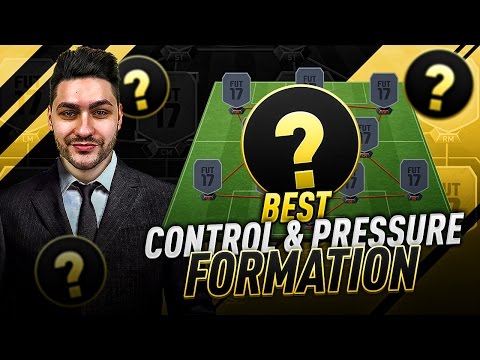 BEST CONTROL & PRESSURE FORMATION IN FIFA 17 - TUTORIAL !!!! BEST CUSTOM TACTICS & INSTRUCTIONS