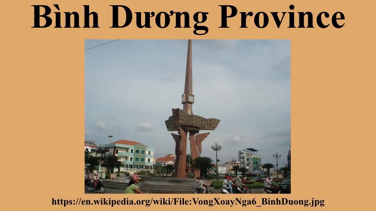 Bình Dương Province