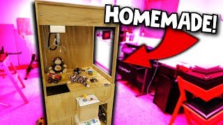 BUILDING A HOMEMADE CLAW MACHINE!!! Part 1 of 2