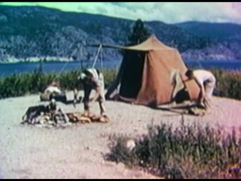 Camping in the 1950s