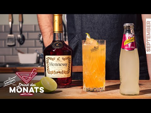Schweppes Drink des Monats September - Hennessy Mule