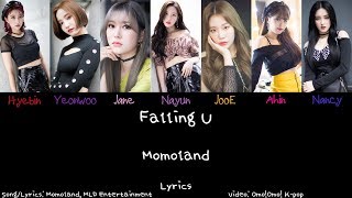 Momoland - Falling U Lyrics (Han/Rom/Eng)