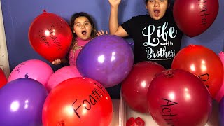 Making Slime With Giant Balloons! Giant Slime Balloon Tutorial - Valentine’s Day Edition