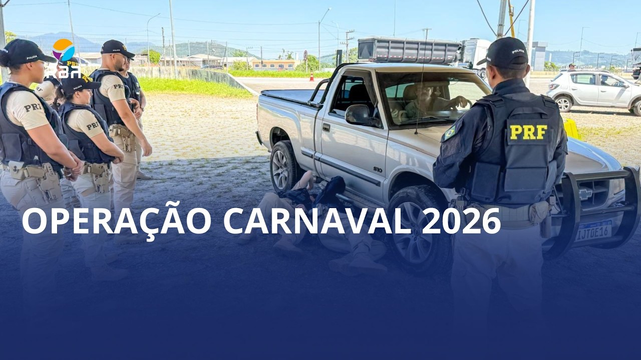 PRF mobiliza mais de 300 agentes de todo o país para reforçar segurança no Carnaval catarinense