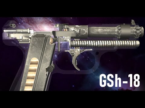 How a Russian GSh-18 Pistol Works | World of Guns | Operation and Field Strip