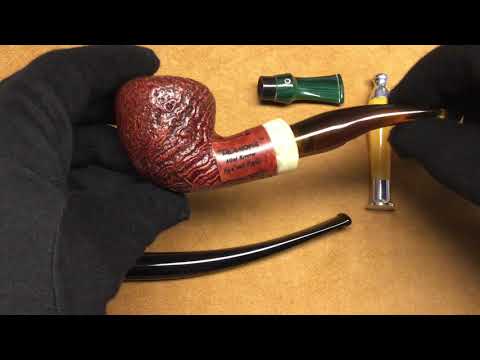 Pipa Talamona Mini Reverse Calabash - Sabbiata - Cofanetto Regalo