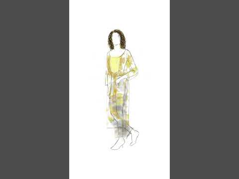 draping Indian suit #procreate #illustrator #knowledge #poses