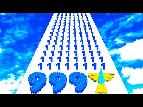 Number Master vs Crowd Number Run 3D - Satisfying ASMR Video (Android,iOS)