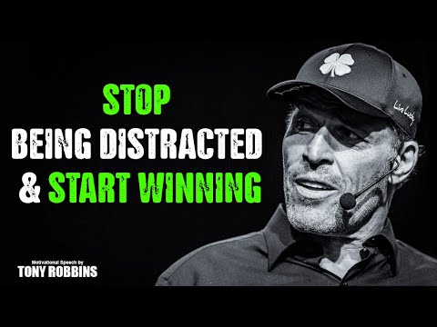 THE ART OF FOCUS - Stop Being Distracted & Start Winning | Inspired By Tony Robbins