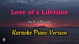 Download lagu Love of a Lifetime by Firehouse - Karaoke Piano Version mp3