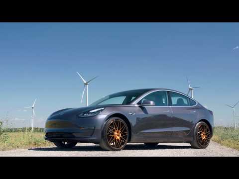 RTX wheels | Tesla model 3 | R-Spec impulse wheel design