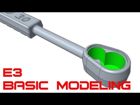 E3 PTC CREO Parametric 3.0 - Basic Modeling 3 Tutorial