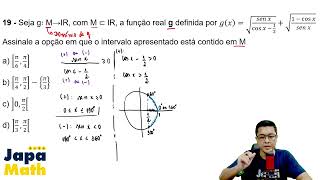 Prova Resolvida AFA(2026 - 2027) - Matemática - Questão 19