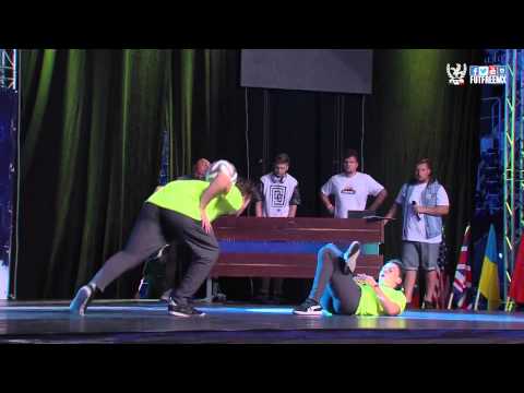 Gautier & Clem Rutina Doble Super Ball 2015