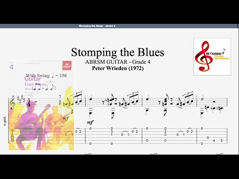 Stomping The Blues - ABRSM GUITAR - Grade 4