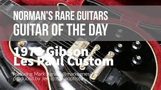 Video thumbnail for 1973 Gibson Les Paul Custom | Guitar of the Day by Normans Rare Guitars