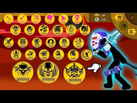 MY BOSS GRIFFON ICE, GOLDEN ARMY VS GIANT FINAL BOSS ARMY x9999 _ Stick War Legacy