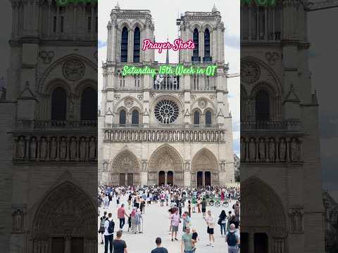 Prayer Shots-Saturday, 15th Week, OT #benedict #france #goodnews #word #life #mercy #jesuslove #sin