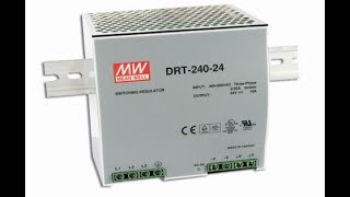 Mean Well DRT-240-48 Zdroj na DIN 240W 48V 3f