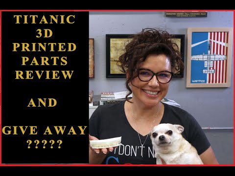 1:200 RMS Titanic Build Video 6 3D Parts REVIEWS