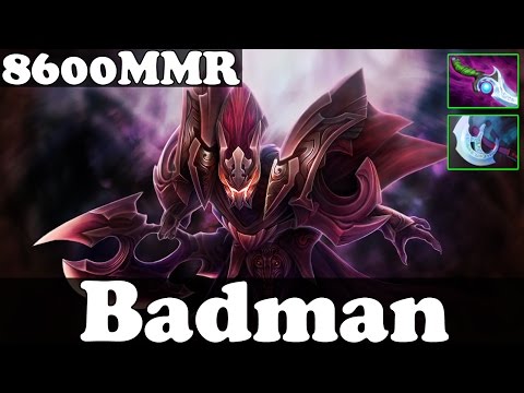 Dota 2 - Badman 8600 MMR Plays Spectre vol 23 - 2 Games - Ranked Match Gameplay