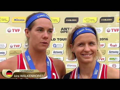 Ludwig/Walkenhorst not resting on laurels after Antalya Open gold