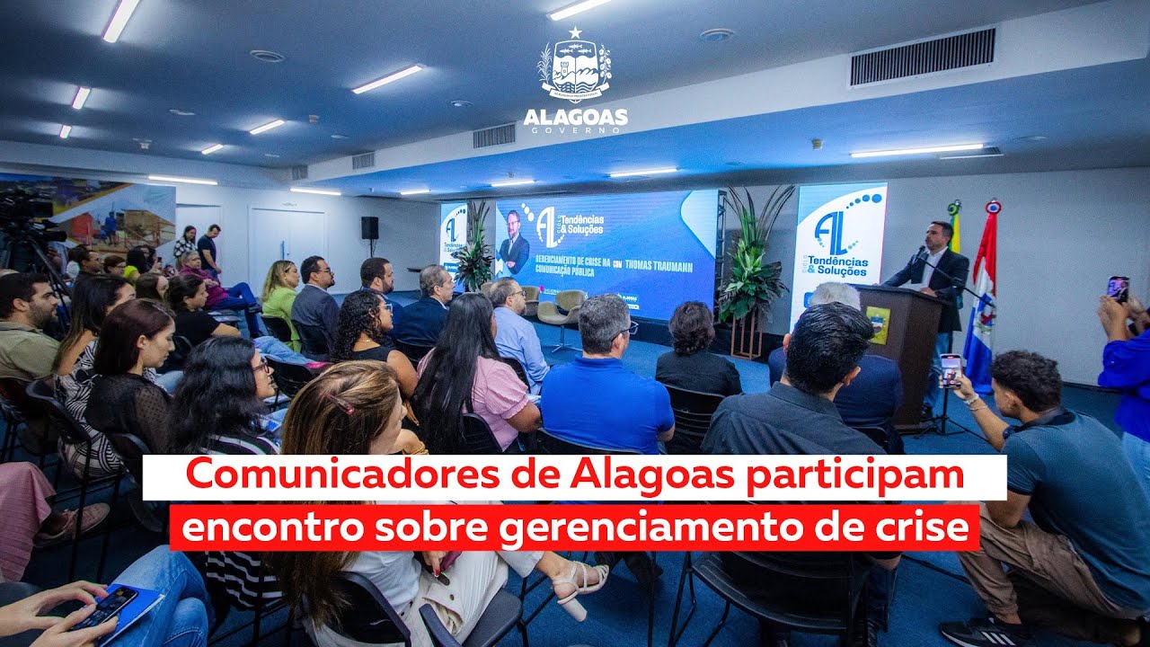 Comunicadores de Alagoas participam encontro sobre gerenciamento de crise