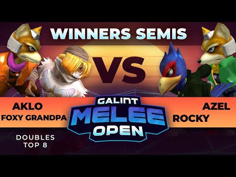 Azel & Rocky (Fox, Falco) Vs. Aklo & Foxy Grandpa (Fox, Sheik)  - Doubles Top 8 WS - GMO: Summer 202