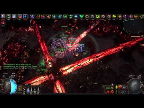 Build Showcase: Low Life Aura Stacking Carrion Golem 3.13 vs Sirus A8