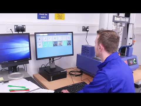 Mecmesin OmniTest Materials Tester - Video by Mecmesin