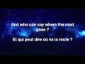 Only Time - Enya Lyrics English/Français