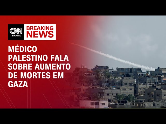Médico palestino fala sobre aumento de mortes em Gaza | CNN PRIME TIME