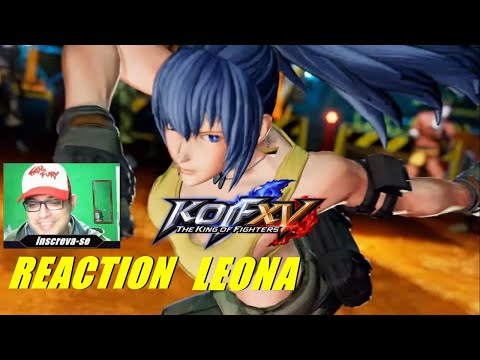 Reaction - Leona Heidern - The King of Fighters XV - Retirado da Live .