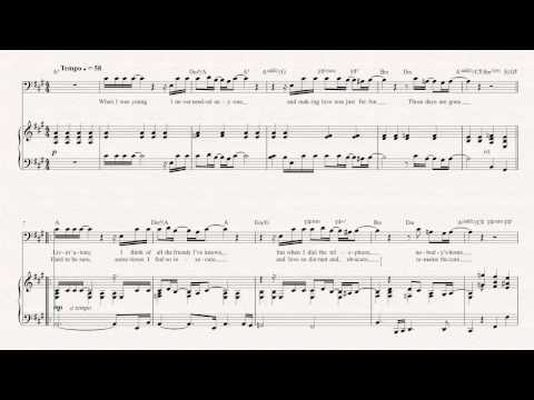 Trombone - All By Myself - Celine Dion Sheet Music, Vocals, & Chords