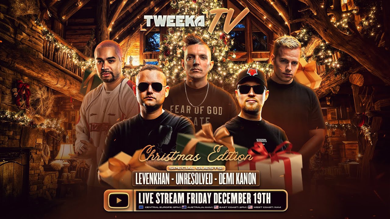 Tweeka TV - Episode 103 (The Christmas Edition: Demi Kanon, Levenkhan & Unresolved)