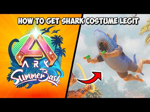 UNLOCK The NEW Summer Bash SHARK Costume in ARK Survival Ascended
