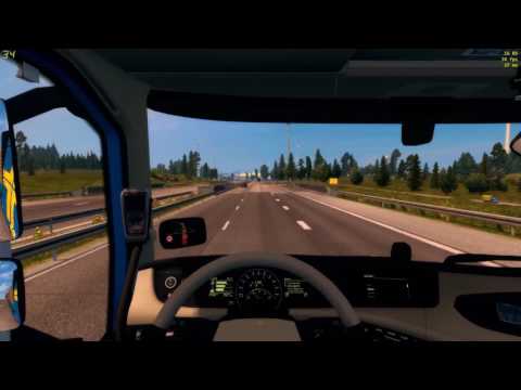 Euro Truck Simulator 2 Bremerhaven to Amsterdam Volvo FH 540 Dual Clutch Reshade 3.07