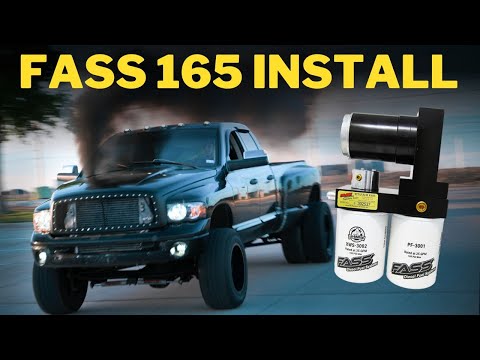FASS 165 INSTALL on 2004 RAM 3500 | BEST Aftermarket PUMP?!?