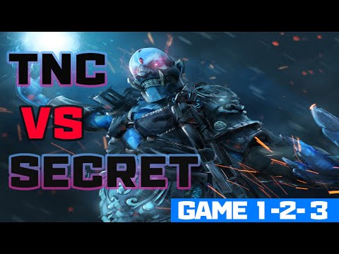 TNC vs SECRET GAME 1-2-3  BO3 (1-2) | DreamLeague Season 13 Groups