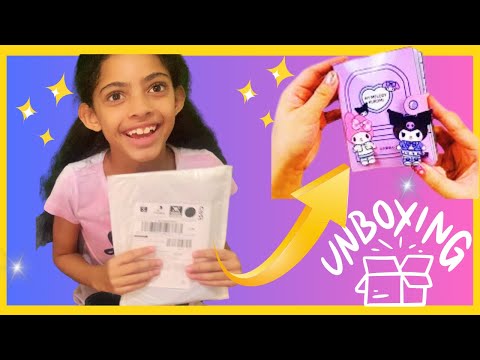 Paper DIY | Abrindo brinquedo | Livro Silencioso Kuromi Sanrio 😍 [ Unboxing ]