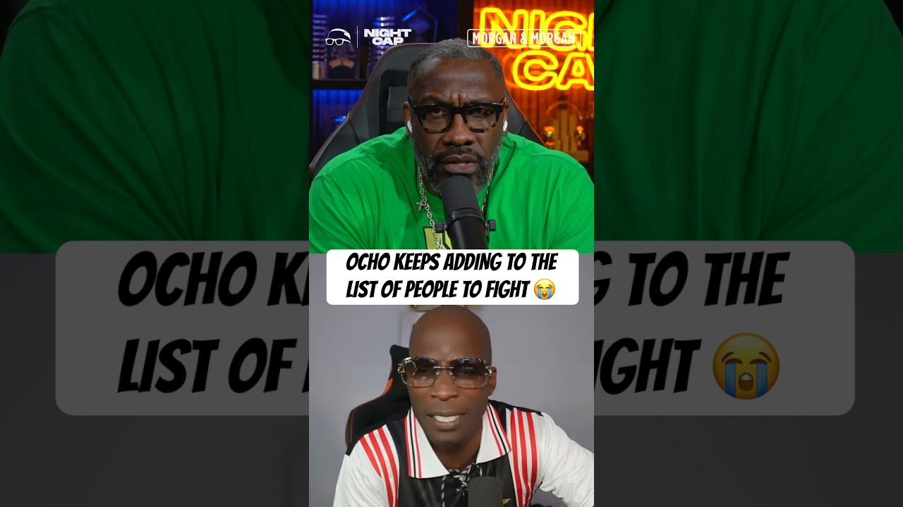 Ocho just keeps adding to the list of people he trying to fight. We running out of paper over here