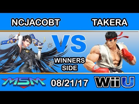 MSM 110 - NCJacobT (Bayonetta) Vs. takera (Ryu) Winners Side