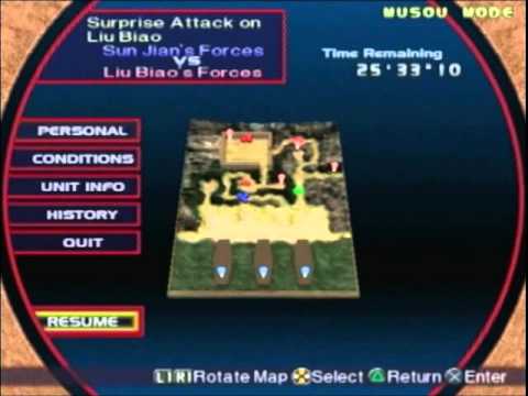 Let's Play Dynasty Warriors 3- Huang Gai pt 3-1 (Surprise Attack on Liu Biao)