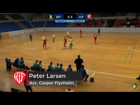 DBU Futsal Liga Øst 5. runde, 6. dec. 2017. Brøndby IF - Albertslund IF 4-4 (2-2) highlights