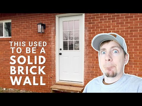 Cutting A New Back Door Into A Brick House... What Could Go Wrong?!?!