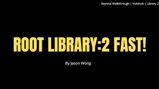 Library:2 VulnHub Walkthrough | Exploitation, SQL Injection & Privileg