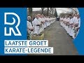 Karate-legende Loek Hollander geëerd tijdens uitvaart