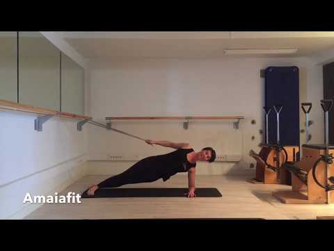 PILATES CON BANDA ELÁSTICA